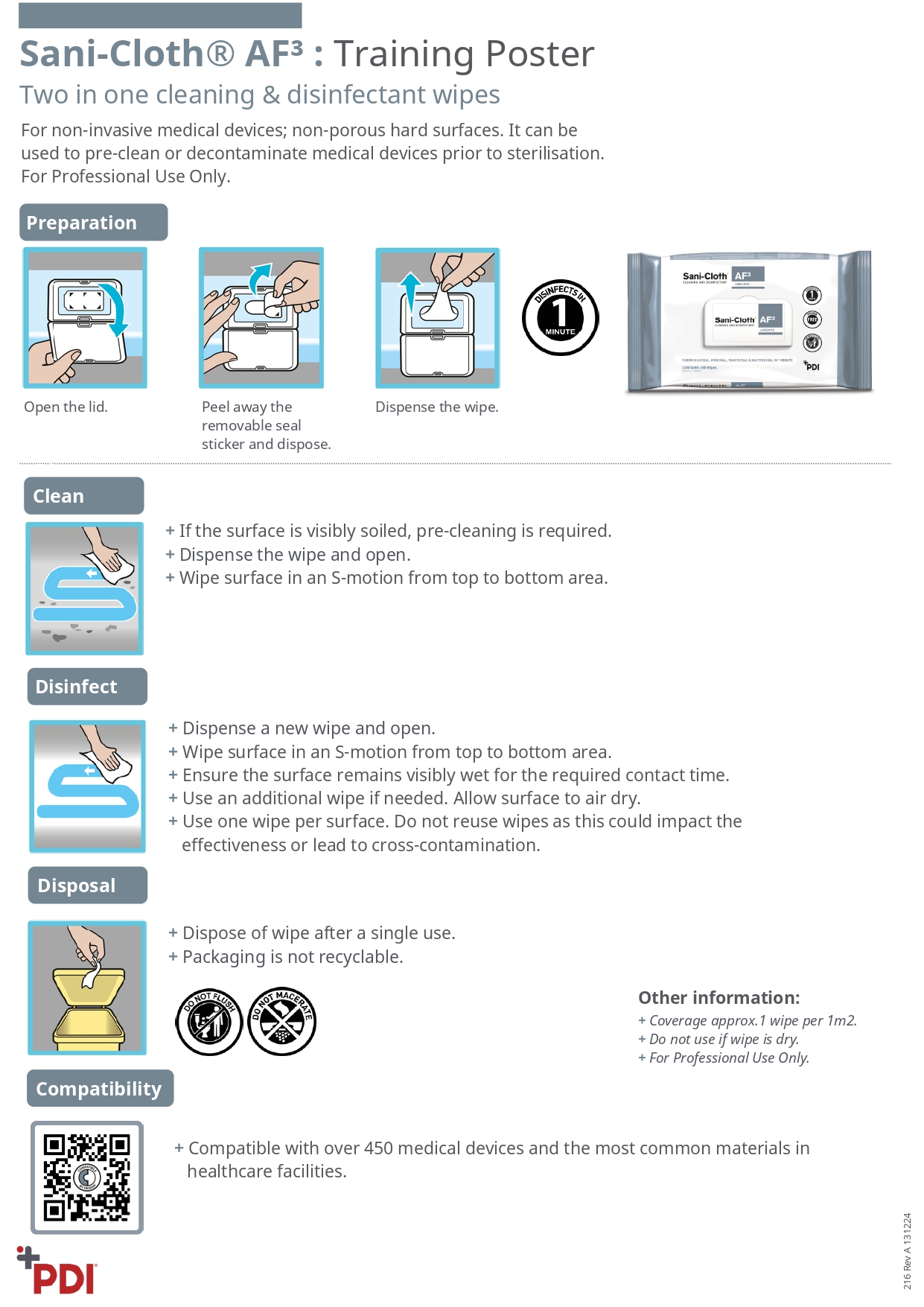 eaf3001 sani cloth&reg; af&sup3; product guidance page 0001